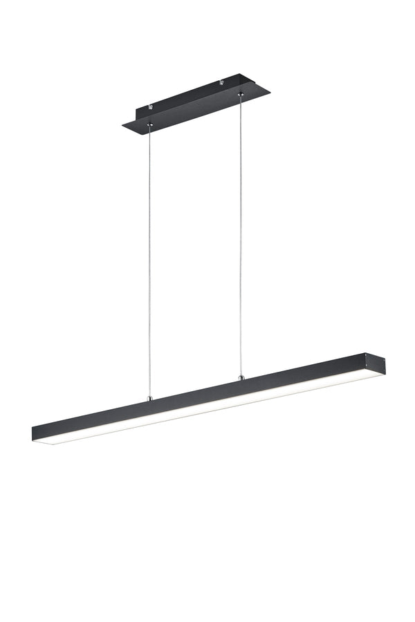 acquista Lampada a Sospensione da Interno a LED in Alluminio Nero Opaco