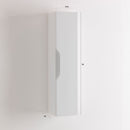 Pensile da Soggiorno 1 Anta Soft Close 17,5x16x78,2 cm TFT Belsk Bianco e Cemento