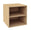 Cubo Composite con Mensola 35x35x35 cm in Compensato  Naturale