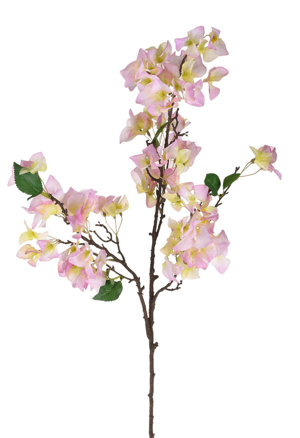 online Set 3 Fiori Artificiali di Bougainvillea Altezza 105 cm Rosa