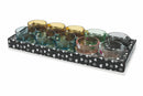 Set 10 Tazzine da Caffè Ø9x7 cm in Vetro Villa d'Este Home Tivoli Glass Multicolor