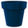 Vaso Ø80x72 cm in Resina Arkema POT S Blue