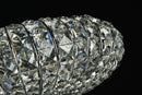 Lampadario Modern in Metallo Broche Nickel