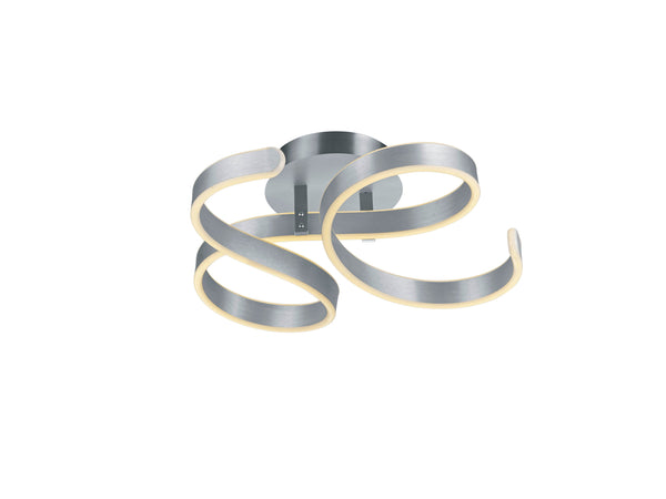 prezzo Plafoniera da Interno a LED in Metallo Alluminio Spazzolato