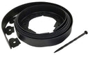 Bordo Flessibile per Aiuole 10m con Picchetti Nero