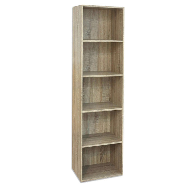 acquista Libreria 5 Ripiani 40x30x172 cm in Legno