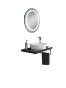 Mobile Bagno 78cm TFT Clever Wengè Bianco