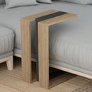 Tavolino da Caffè per Soggiorno 57x40x30 cm Laterale Divano in Legno MDF Quercia      