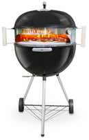 Kit Pizza per Barbecue a Carbone Ø57 cm in Acciaio Vannini Kettle Pizza