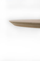 Tavolo Fisso Ø130x76 cm in Rovere Impiallacciato Henry Naturale