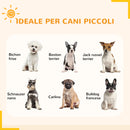 Recinto per Cani a 8 Pannelli Modulabili 164x164x60 cm da Interno ed Esterno in Acciaio Nero  