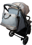 Passeggino Pieghevole Chiusura Automatica Ultra Compatto per Bambini Barotti XL Pro Antracite