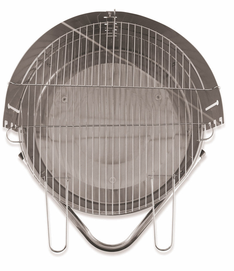 Barbecue a Carbone con Griglia Ø47,6cm in Acciaio Soriani Sun-Day