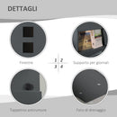 Cassetta Postale 3 Fessure 37x10,5x37 cm 2 Chiavi in Acciaio Zincato Grigio