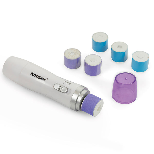 Leviga Unghie a Batteria con 6 Rulli Kooper  Bianco sconto