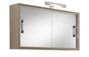 Specchiera 2 Ante in Melaminico 130x18x47,5cm TFT Giava Wood Cream