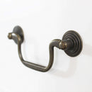 Tavolo Cuore 87x38x80 h cm in Legno di paulownia Bianco