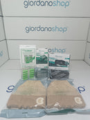 Kit Ricambi 12 Sacchetti 20 Profumini 2 Microfiltri Hepa 2 Filtri Odo Compatibili Folletto VK130 VK131