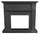 Cornice da Pavimento per Inserto Camino Elettrico 114x28,2x102,2 cm in MDF Sined Caldera Grigio