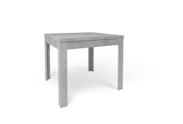 Tavolo Allungabile 90/180x90x75 cm Cemento e Cemento prezzo