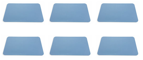 Set 6 Tovagliette 45x30x0,2 cm in Pvc Villa d'Este Home Tivoli Texas Verdi prezzo