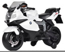 Moto Elettrica per Bambini 12V con Licenza BMW K1300S Bianca