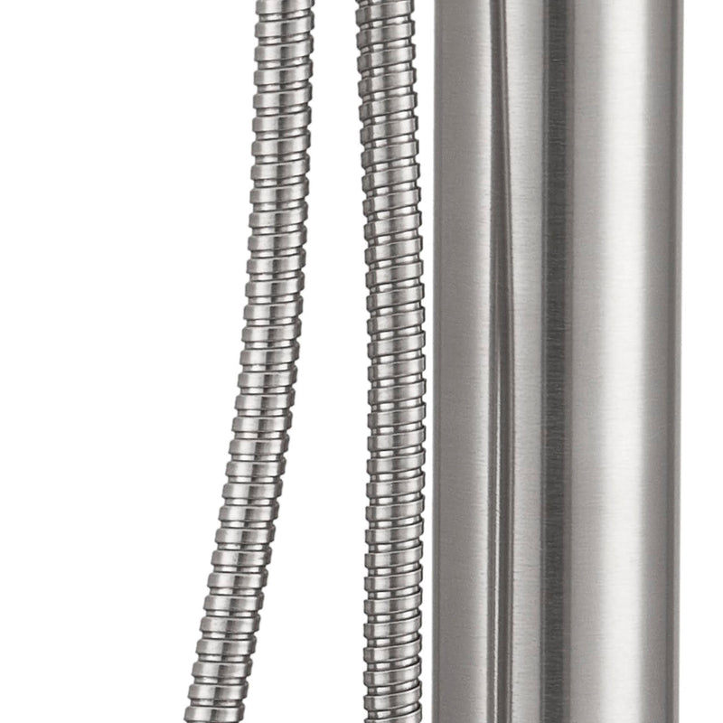 Fontana da Giardino 96,5x33x6 cm con Miscelatore e Doccetta Sined  Oristano Inox