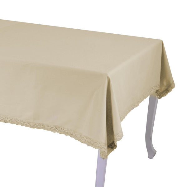 Tovaglia Rettangolare 140x180 cm in Cotone 180 GSM Amelie Beige online