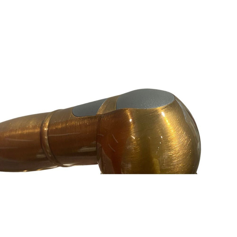 Rubinetto Cucina Miscelatore Monocomando con Doccetta Estraibile in Ottone Paini Ottone Antico