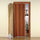 Porta a Soffietto da Interno 88,5x214 cm in PVC Florance Ciliegio