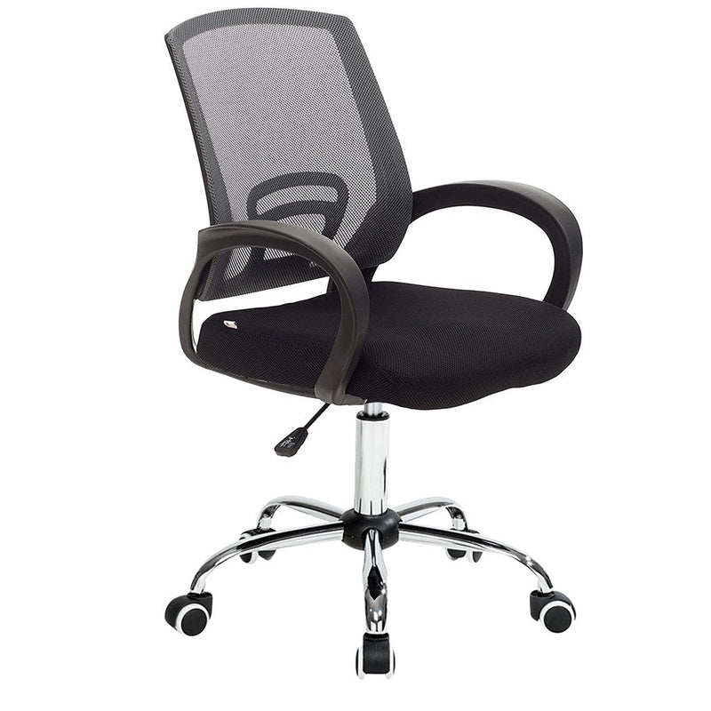 Sedia Poltrona Direzionale da Ufficio con Schienale Traspirante Blu