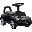 Macchina per Bambini Cavalcabile 65x28x39 cm Licenza Mercedes Benz Clacson e Spazio Portaoggetti Nero      