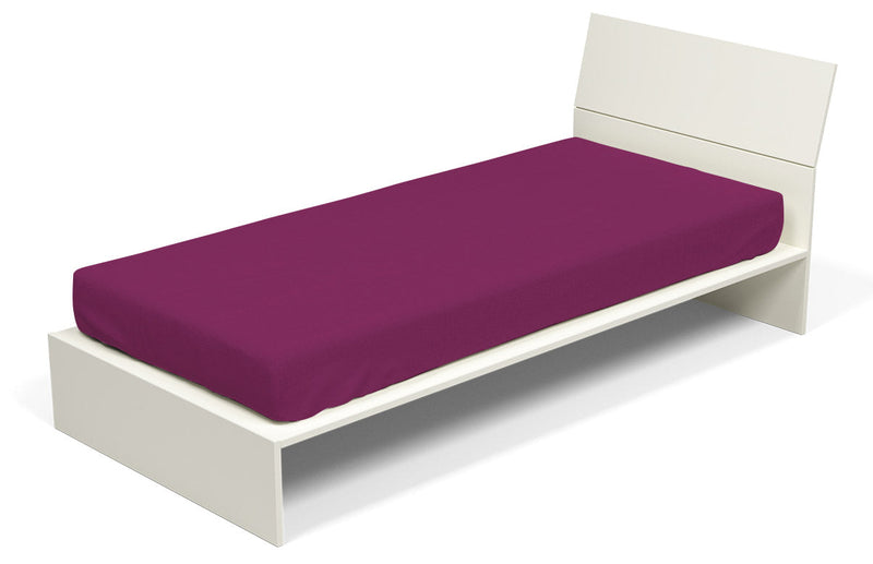 Lenzuolo Sotto con Angoli ed Elastico Tinta Unita Fucsia