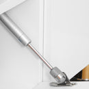 Mobile TV Fino a 60"" 137x35x42 cm in Legno Truciolare Bianco Lucido