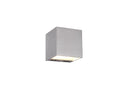Applique da Interno a LED in Metallo Alluminio Spazzolato