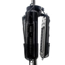 Stufa Alogena 3 Livelli per Ombrellone 100x100x8,5 cm 2000W Bracci Pieghevoli Nera