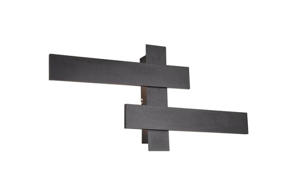 Applique da Interno a LED in Metallo Nero Opaco online