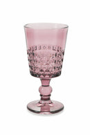Set 6 Calici Ø8,4x17 cm in Vetro Villa d'Este Home Tivoli Pixel Multicolor