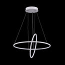 Lampada pendente Modern in Metallo Nola Bianco