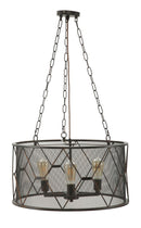 Lampadario Gothic Ø60x30 cm in Ferro