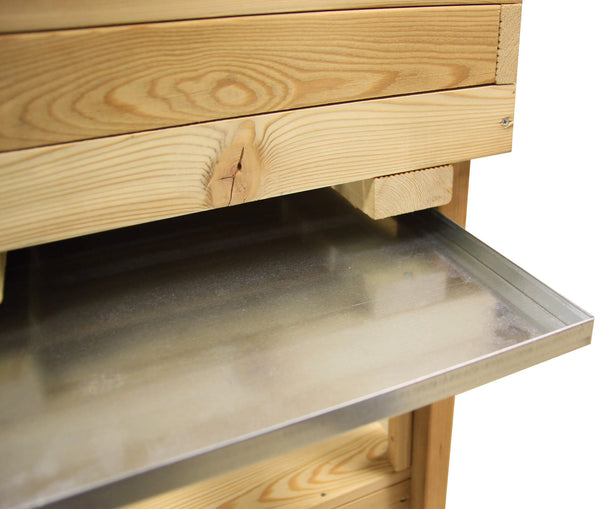 acquista Vasca Raccogli Acqua per Ortolegno 38,5x75,5x2 cm in Metallo Taini