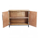 Mobile Braeden 100x40x86 h cm in Legno Marrone