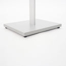 Espositore a Leggio con Piantana 30x110x25 cm in MDF Silver