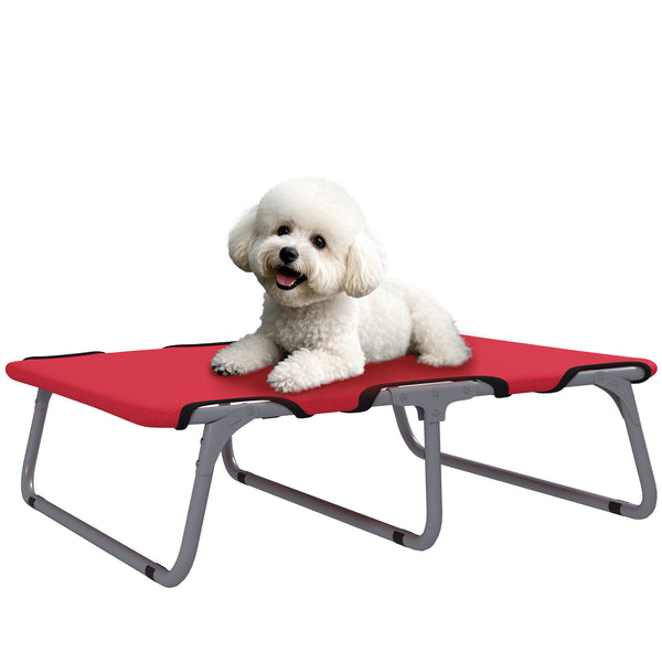 Brandina per Cani Piccoli Pieghevole 71x58x20 cm per Interno ed Esterno Rosso prezzo