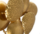 Lampada da Muro Shell 44x11x28 cm in Ferro Oro      
