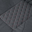 Sedia da Gaming Ergonomica 70,5x70x113-121 in Tessuto Grigio