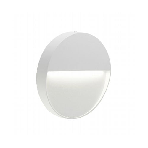 Faretto Segnapassi a Semi Incasso da Esterno a LED Piccolo Sovil Geo Round Bianco prezzo