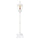 Lampione Bianco di Natale H180 cm con Musica e Mini Lucciole