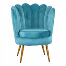 Poltrona 60x80 cm in Velluto Ottanio