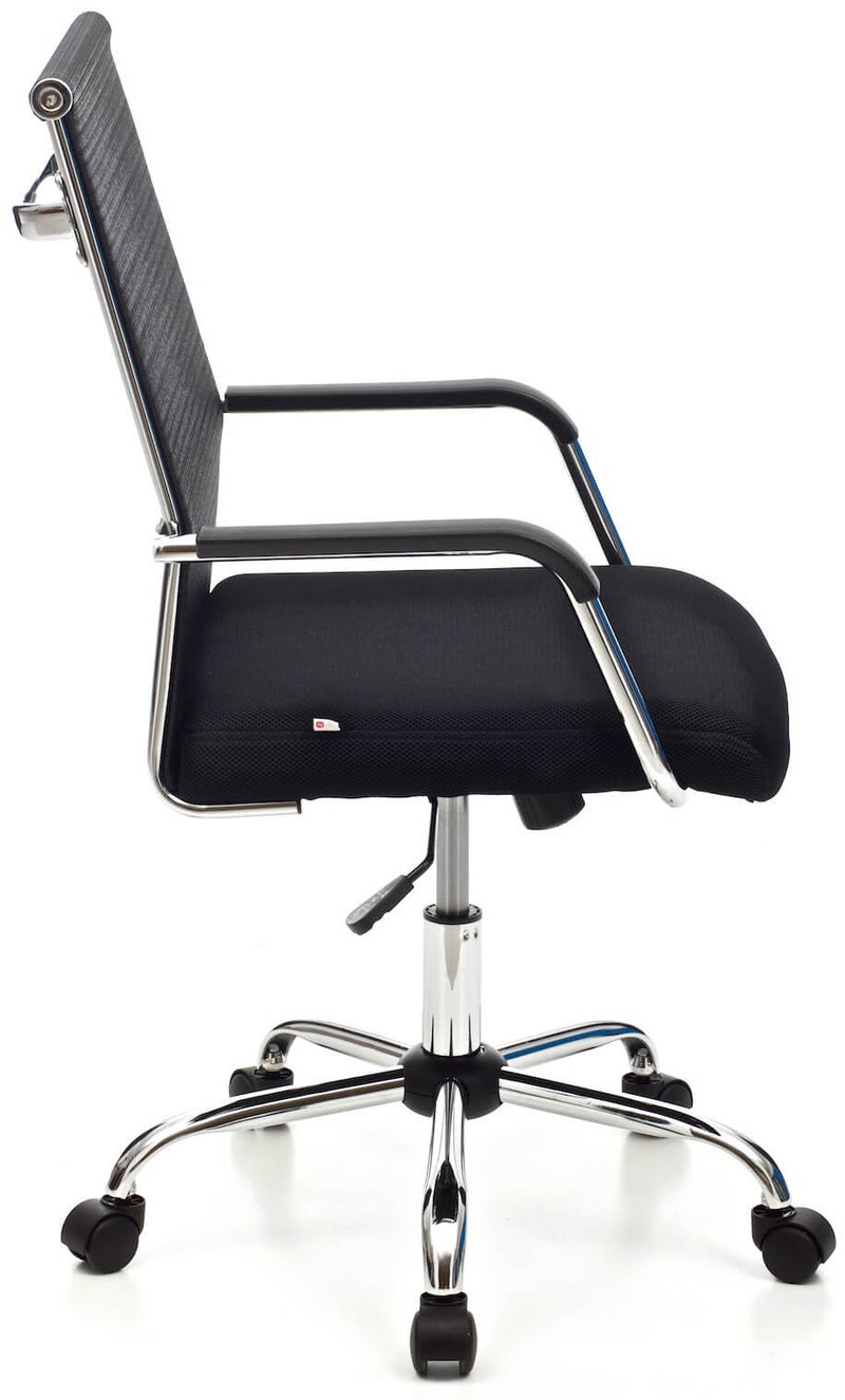 Poltrona da Ufficio Direzionale in Tessuto Urban Nera